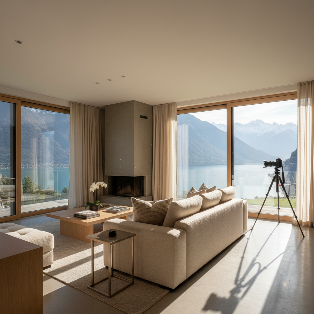 Mini-Guide: So fotografierst du deine Immobilie selbst – Immobilienfotografie Basics | Perspektiven von ImmoFotos.ch