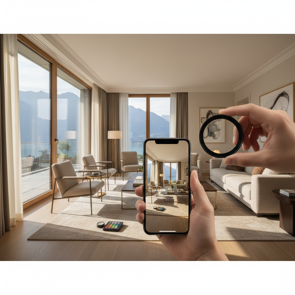 „Zu dunkel“ oder „zu gelb“: Smartphone-Fotos retten – Smartphone-Immobilienfotos | Perspektiven von ImmoFotos.ch